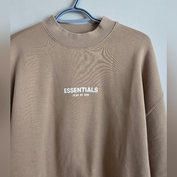 Fear Of God Essentials Crewneck Sweatshirt Oversized Fit Small Unisex Men Women - Picture 6 of 7